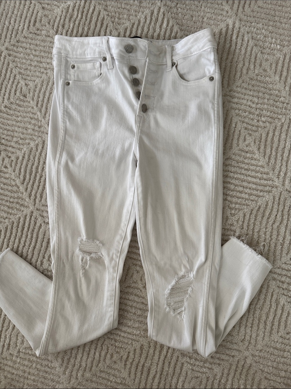 GAP Denim  Distressed High-Rise Universal Legging